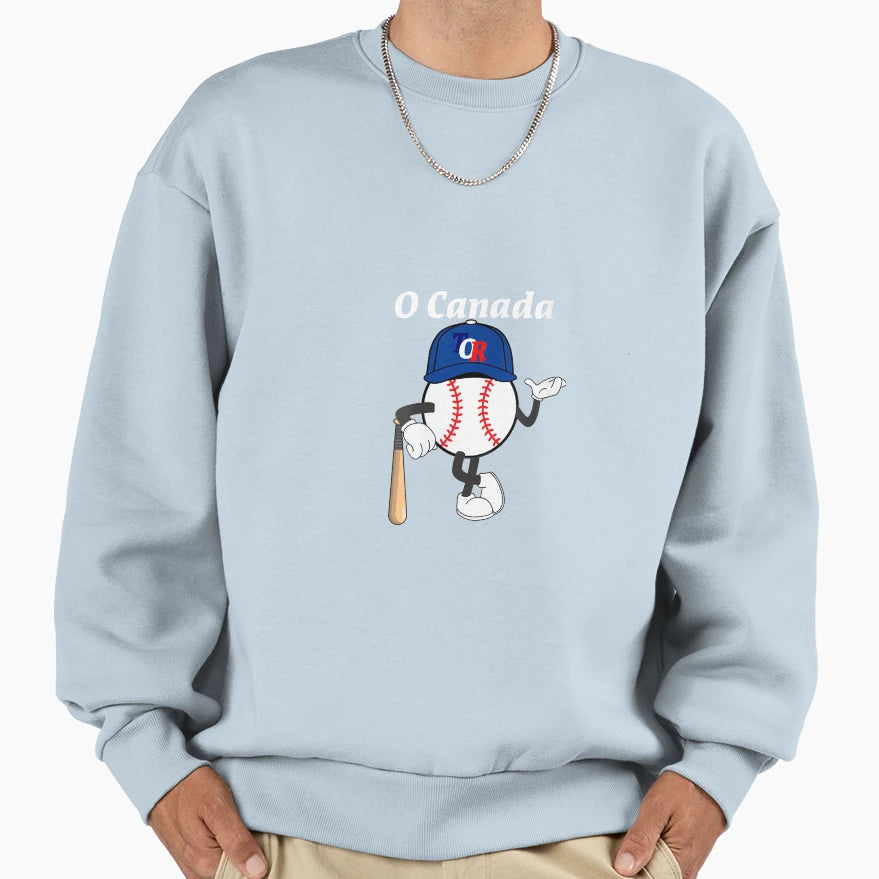 Womens O Canada Blue Jays 001 Sweatshirt - Streetwear Style Unisex - T-Shirt, Sweatshirt, Hoodie