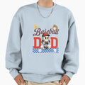 Baseball Dad Game Day Baseball Dad Sweatshirt - Minimalist Print Unisex - T-Shirt, Sweatshirt, Hoodie