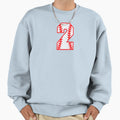 Baseball Number 2 Sweatshirt - Streetwear Style for Adults - T-Shirt, Sweatshirt, Hoodie