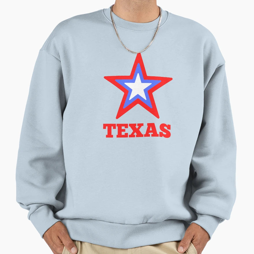 Texas Star Sweatshirt - Streetwear Style Men Women - T-Shirt, Sweatshirt, Hoodie