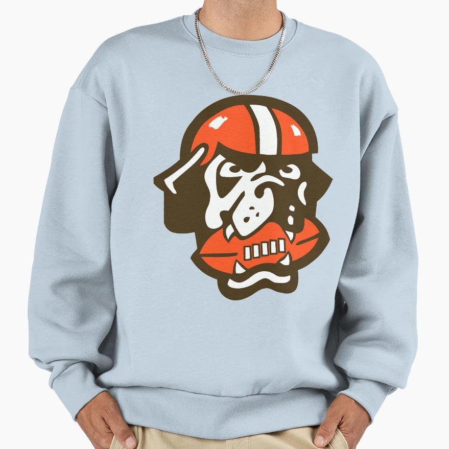 Cleveland Football Fans American T-Shirt - Aesthetic Graphic Unisex - T-Shirt, Sweatshirt, Hoodie