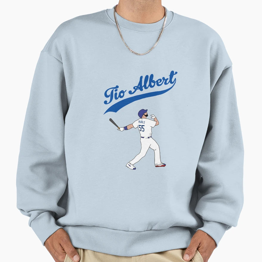 Tio Albert Sweatshirt - Minimalist Print for Adults - T-Shirt, Sweatshirt, Hoodie