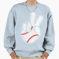 Baseball Is Life Sweatshirt - Graphic Print Men Women - T-Shirt, Sweatshirt, Hoodie