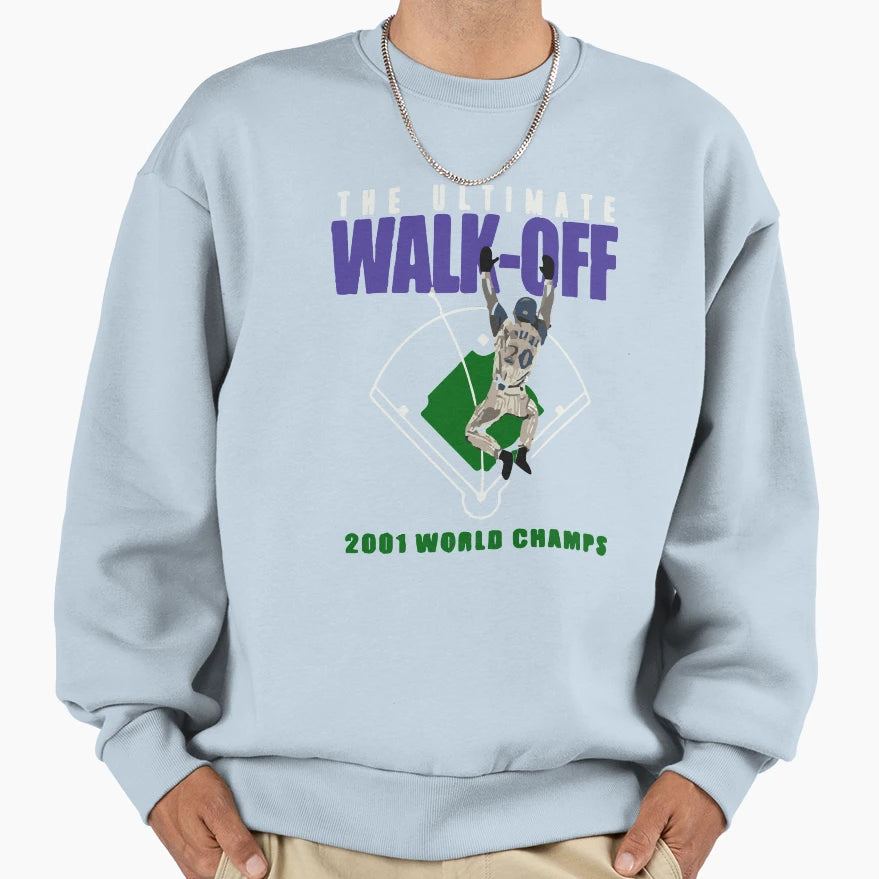 Ultimate Walk Off 2001 World Champions Sweatshirt - Streetwear Style Unisex - T-Shirt, Sweatshirt, Hoodie