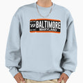 Baltimore Ticket Alternate Sweatshirt - Graphic Print Unisex - T-Shirt, Sweatshirt, Hoodie