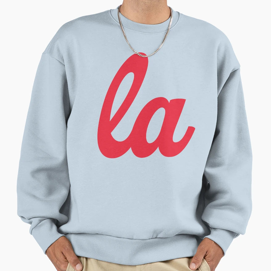 La Los Angeles Sweatshirt - Graphic Print Unisex - T-Shirt, Sweatshirt, Hoodie