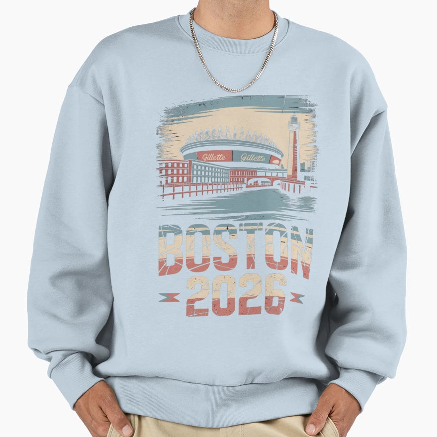 Boston 2026 New England Soccer T-Shirt - Fun Novelty Design Unisex - T-Shirt, Sweatshirt, Hoodie