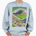 Iconic Pixel Art Baseball Stadium Sweatshirt - Trendy Graphic Unisex - T-Shirt, Sweatshirt, Hoodie