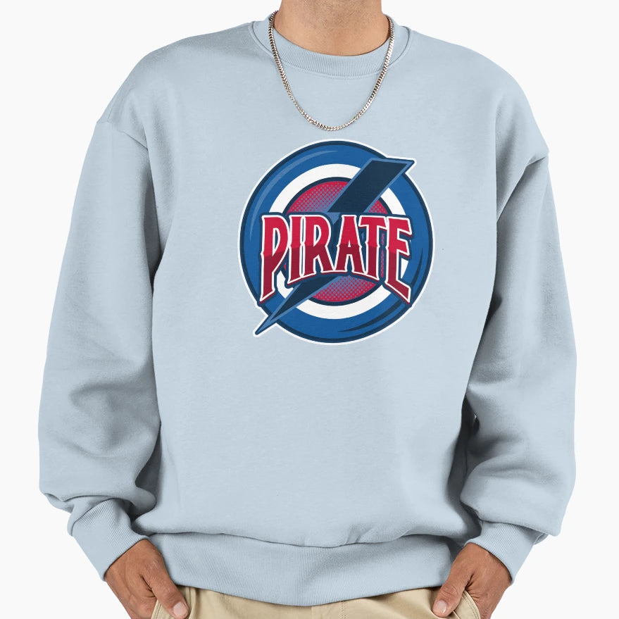 Pirate Sweatshirt - Unique Graphic for Adults - T-Shirt, Sweatshirt, Hoodie