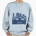 Iconic Atlanta Sweatshirt - Casual Everyday Wear Unisex - T-Shirt, Sweatshirt, Hoodie