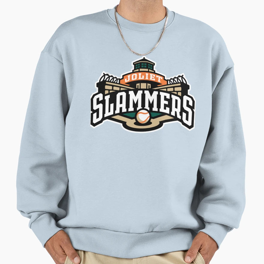 Joliet Slammers Logo Sweatshirt - Trendy Graphic for Adults - T-Shirt, Sweatshirt, Hoodie