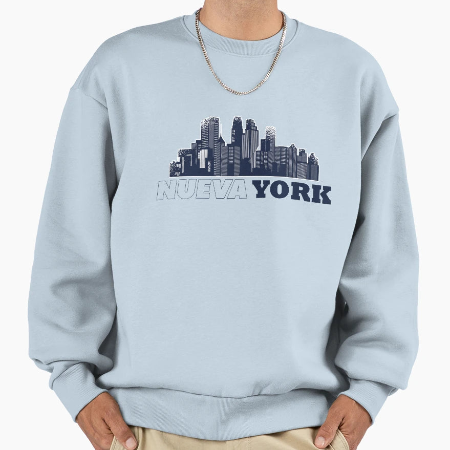 Nueva York Nyc Sweatshirt - Novelty Apparel for Adults - T-Shirt, Sweatshirt, Hoodie
