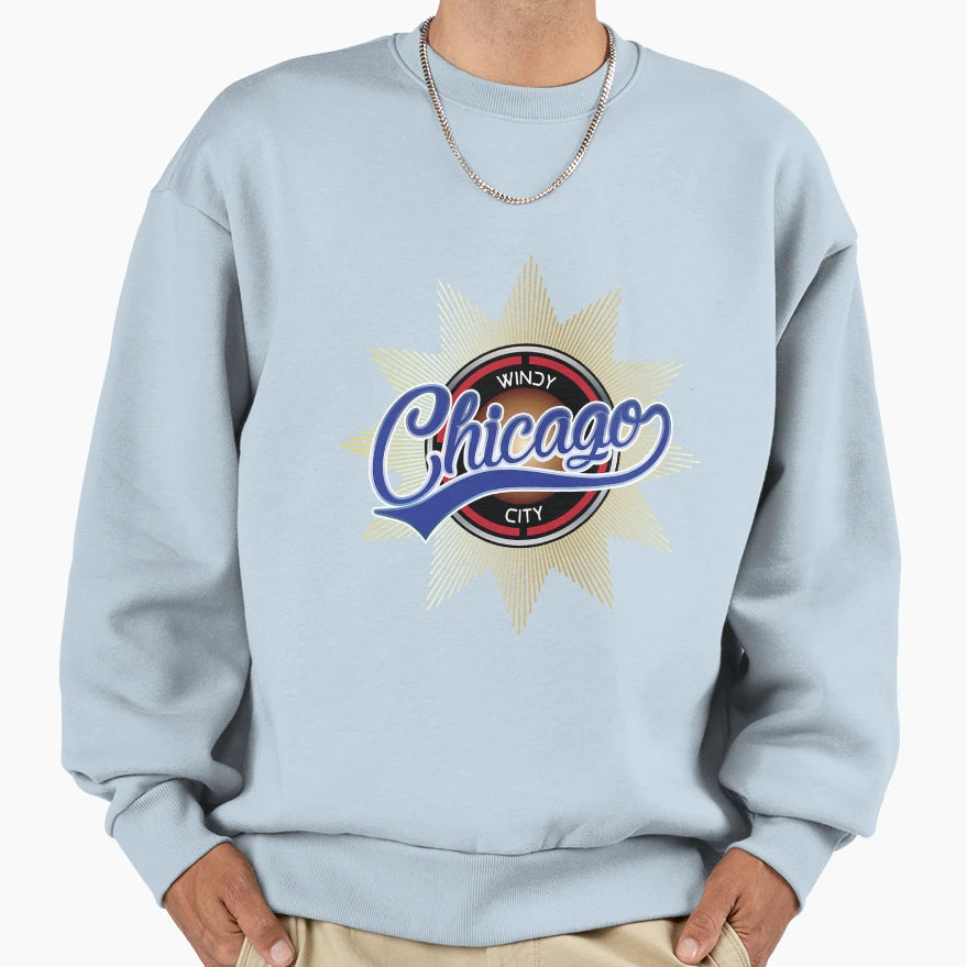 Chicago Sweatshirt - Minimalist Print Unisex - T-Shirt, Sweatshirt, Hoodie