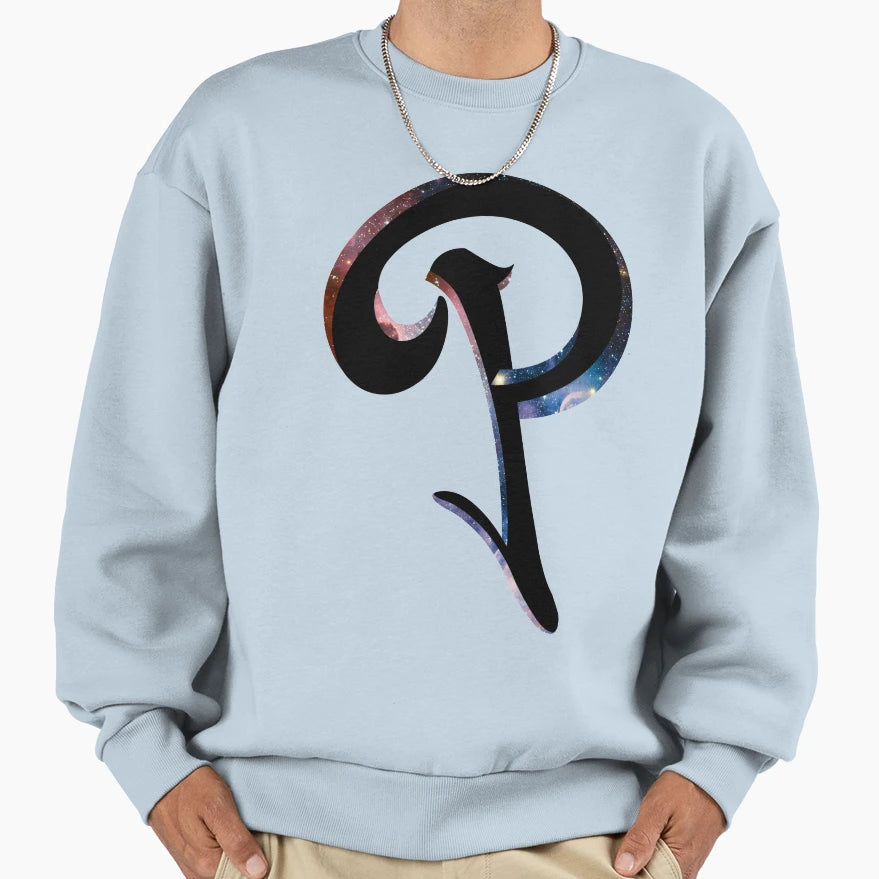 Galaxy P Sweatshirt - Custom Art Print Men Women - T-Shirt, Sweatshirt, Hoodie