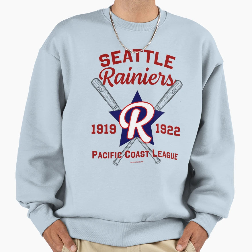 Seattle Rainiers Fan Sweatshirt - Unique Graphic Unisex - T-Shirt, Sweatshirt, Hoodie