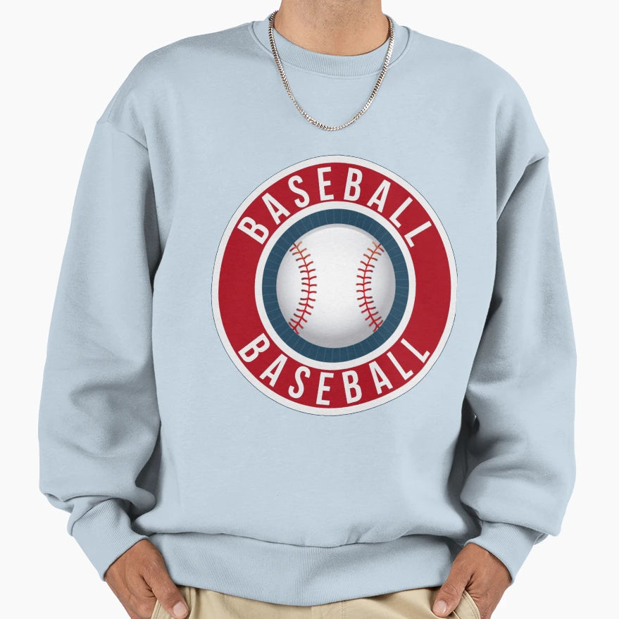 Baseball Lovers Sweatshirt - Streetwear Style for Adults - T-Shirt, Sweatshirt, Hoodie