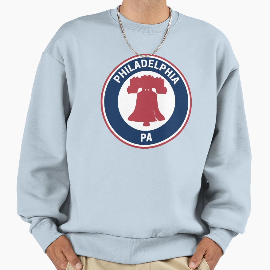 Philadelphia Pennsylvania Sweatshirt - Aesthetic Graphic for Adults - T-Shirt, Sweatshirt, Hoodie