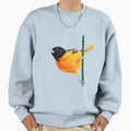 Northern Oriole Bird Watercolor Sweatshirt - Streetwear Style Men Women - T-Shirt, Sweatshirt, Hoodie