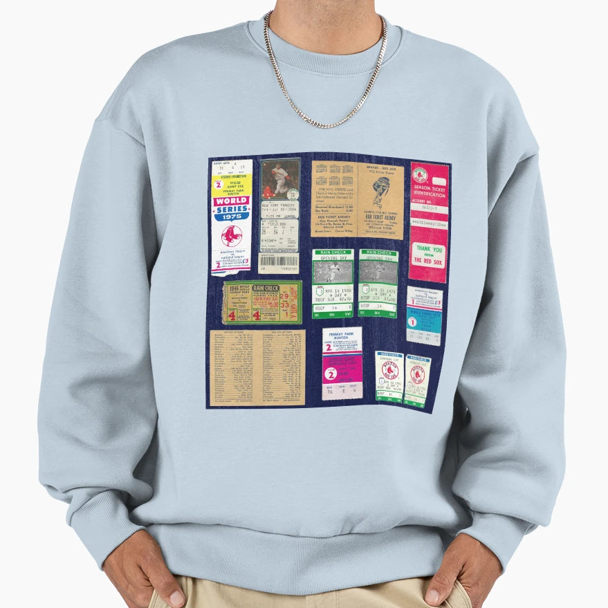 Joes Ticket Memories Sweatshirt - Trendy Graphic Men Women - T-Shirt, Sweatshirt, Hoodie