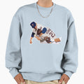 Nolan Ryan Fight Sweatshirt - Trendy Graphic for Adults - T-Shirt, Sweatshirt, Hoodie