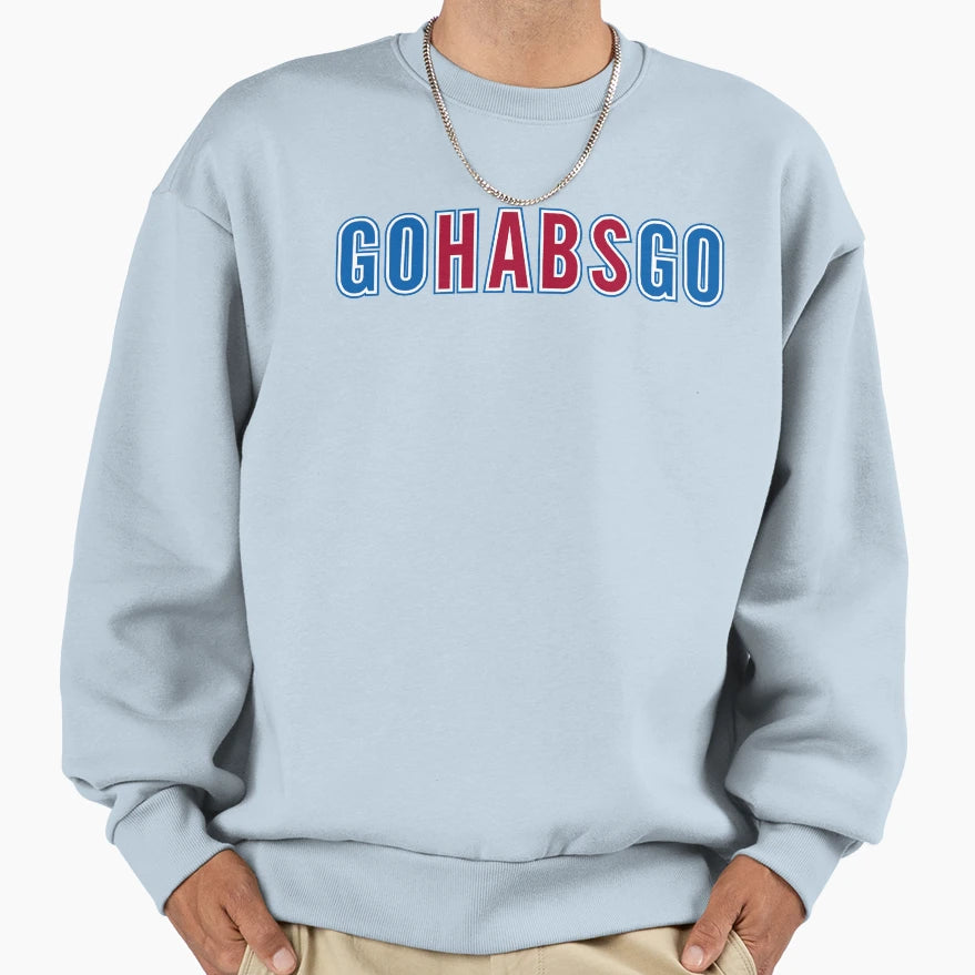 Go Habs Go Sweatshirt - Unique Graphic for Adults - T-Shirt, Sweatshirt, Hoodie