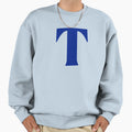 Letter T Sweatshirt - Casual Everyday Wear Unisex - T-Shirt, Sweatshirt, Hoodie