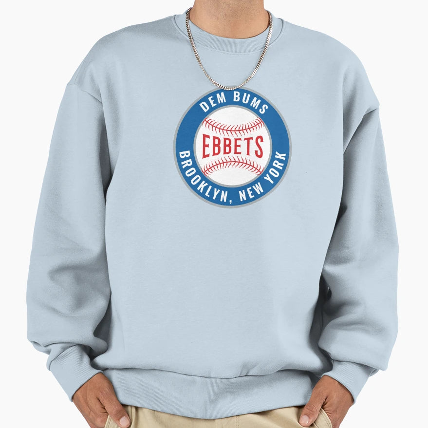 Ebbets Field Brooklyn New York Sweatshirt - Fun Novelty Design Men Women - T-Shirt, Sweatshirt, Hoodie