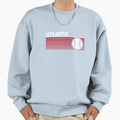 Atlanta Baseball Game Day Sweatshirt - Custom Art Print Men Women - T-Shirt, Sweatshirt, Hoodie
