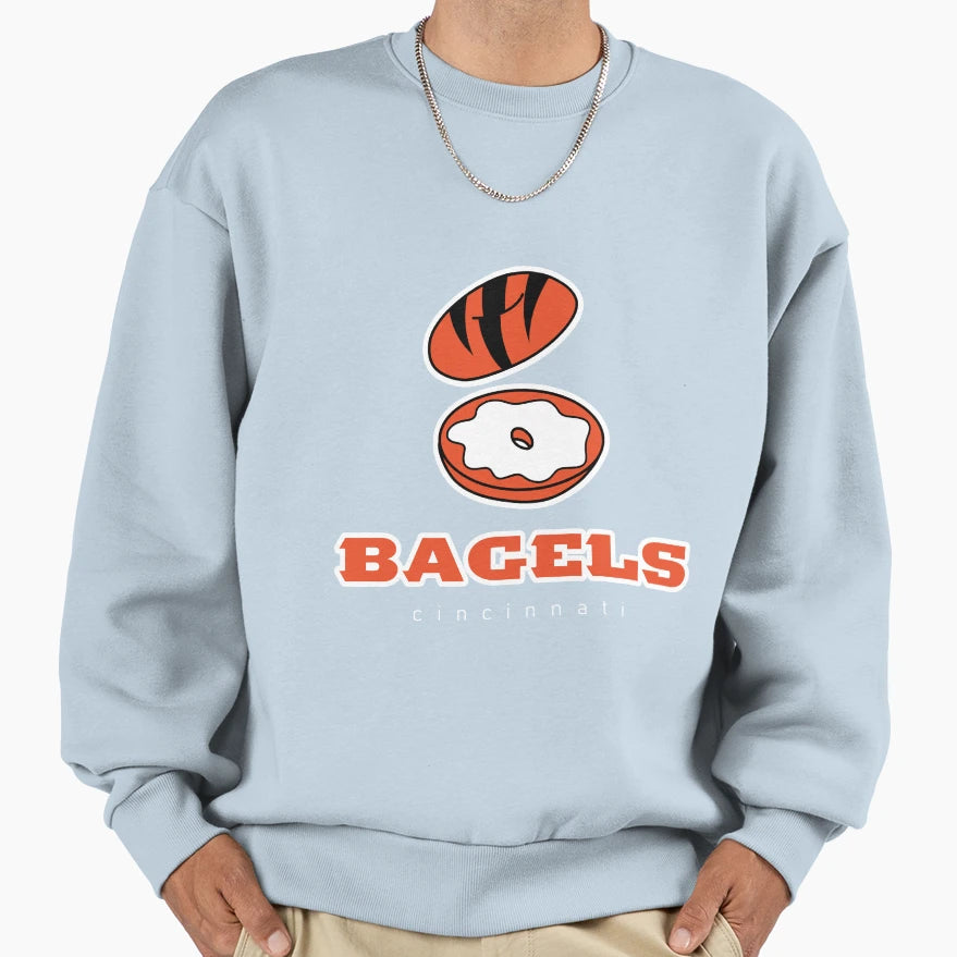 Cincinnati Bagels Sweatshirt - Casual Everyday Wear Men Women - T-Shirt, Sweatshirt, Hoodie