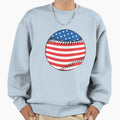 Baseball 4Th July American Flag Usa T-Shirt - Trendy Graphic Unisex - T-Shirt, Sweatshirt, Hoodie