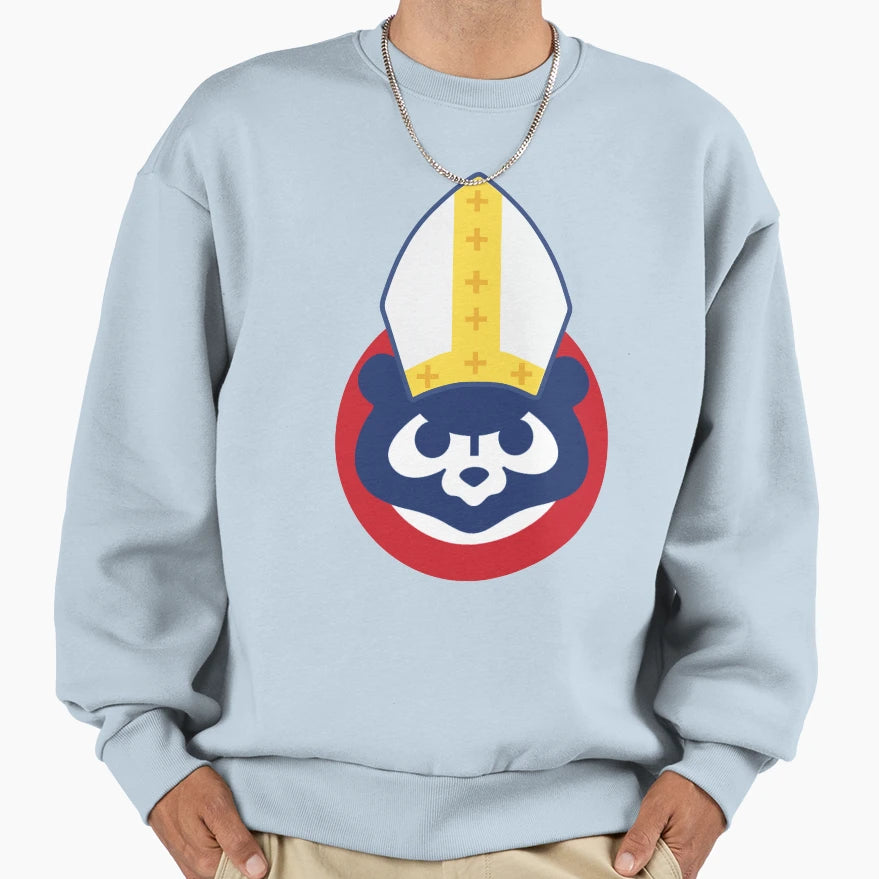 Cubbie Pope Sweatshirt - Minimalist Print Unisex - T-Shirt, Sweatshirt, Hoodie