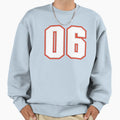 American Football Number Six Sports Sweatshirt - Unique Graphic Men Women - T-Shirt, Sweatshirt, Hoodie