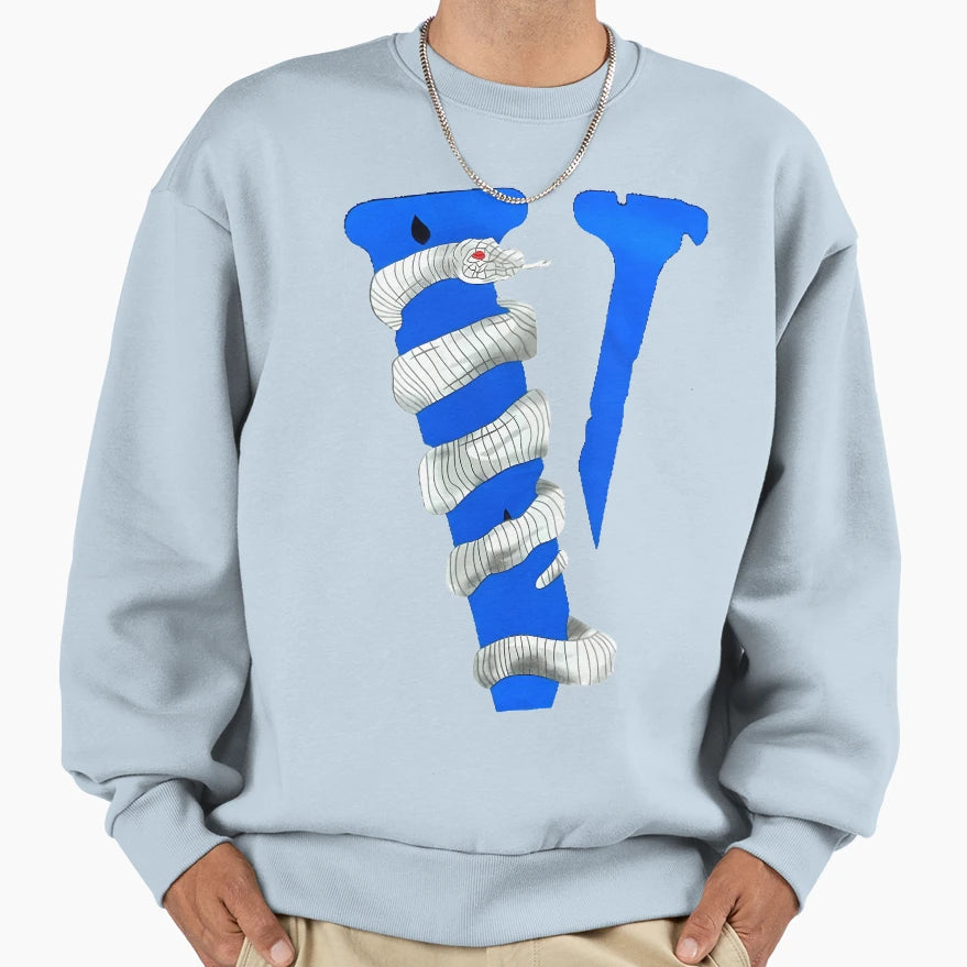 Snake Vlone Serpent Logo T-Shirt - Custom Art Print Men Women - T-Shirt, Sweatshirt, Hoodie