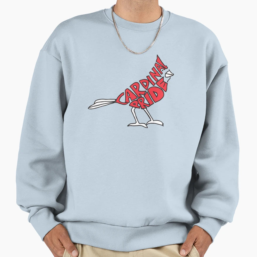Cardinal Pride Sweatshirt - Novelty Apparel Men Women - T-Shirt, Sweatshirt, Hoodie