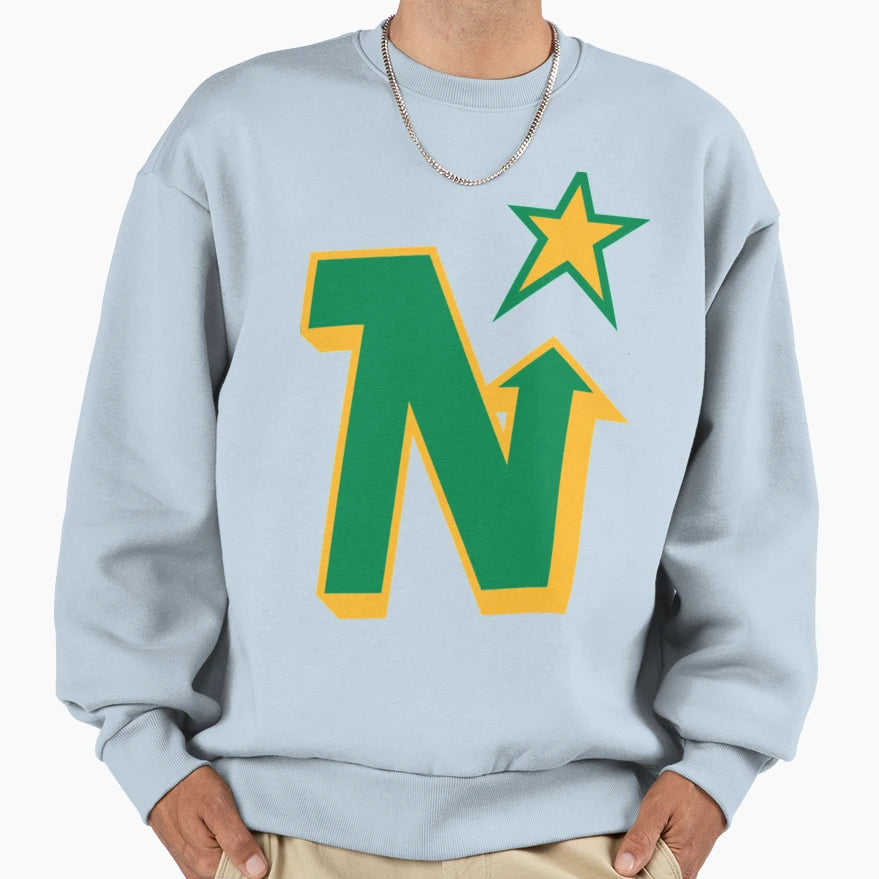 Minnesota North Stars Logo T-Shirt - Graphic Print for Adults - T-Shirt, Sweatshirt, Hoodie