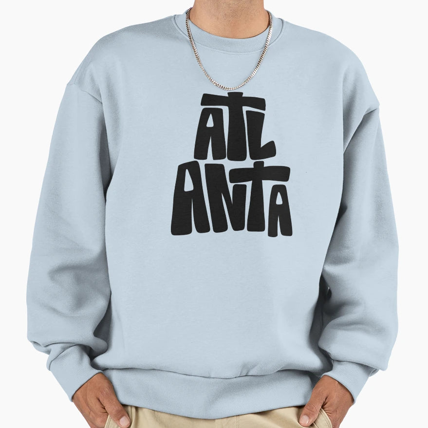 Atlanta Sweatshirt - Novelty Apparel for Adults - T-Shirt, Sweatshirt, Hoodie
