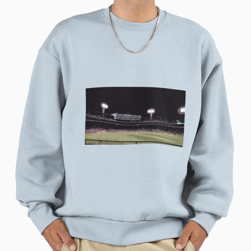 Sox Fenway Cutout Sweatshirt - Unique Graphic Unisex - T-Shirt, Sweatshirt, Hoodie