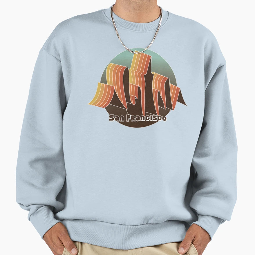 San Francisco Vaporwave T-Shirt - Streetwear Style Unisex - T-Shirt, Sweatshirt, Hoodie