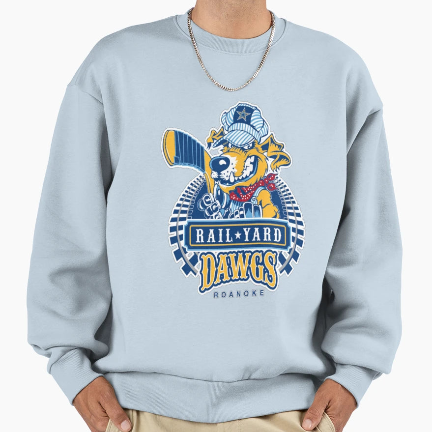 Roanoke Rail Yard Dawgs Sweatshirt - Graphic Print Unisex - T-Shirt, Sweatshirt, Hoodie