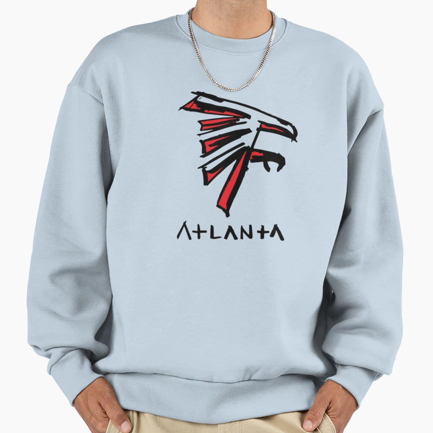 Atlanta Falcons Sweatshirt - Novelty Apparel for Adults - T-Shirt, Sweatshirt, Hoodie
