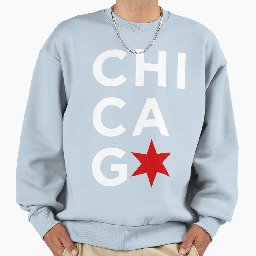 Chicago White Sweatshirt - Fun Novelty Design Men Women - T-Shirt, Sweatshirt, Hoodie