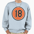 Jeff Conine 18 Jersey Number Sweatshirt - Casual Everyday Wear Men Women - T-Shirt, Sweatshirt, Hoodie