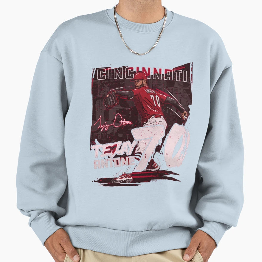 Tejay Antone State Sweatshirt - Novelty Apparel Unisex - T-Shirt, Sweatshirt, Hoodie