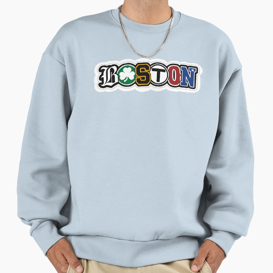 Boston Sweatshirt - Streetwear Style Men Women - T-Shirt, Sweatshirt, Hoodie