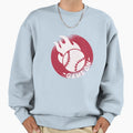 Baseball Fire Ball Sweatshirt - Unique Graphic Men Women - T-Shirt, Sweatshirt, Hoodie