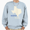Houston Texas Sweatshirt - Minimalist Print Unisex - T-Shirt, Sweatshirt, Hoodie