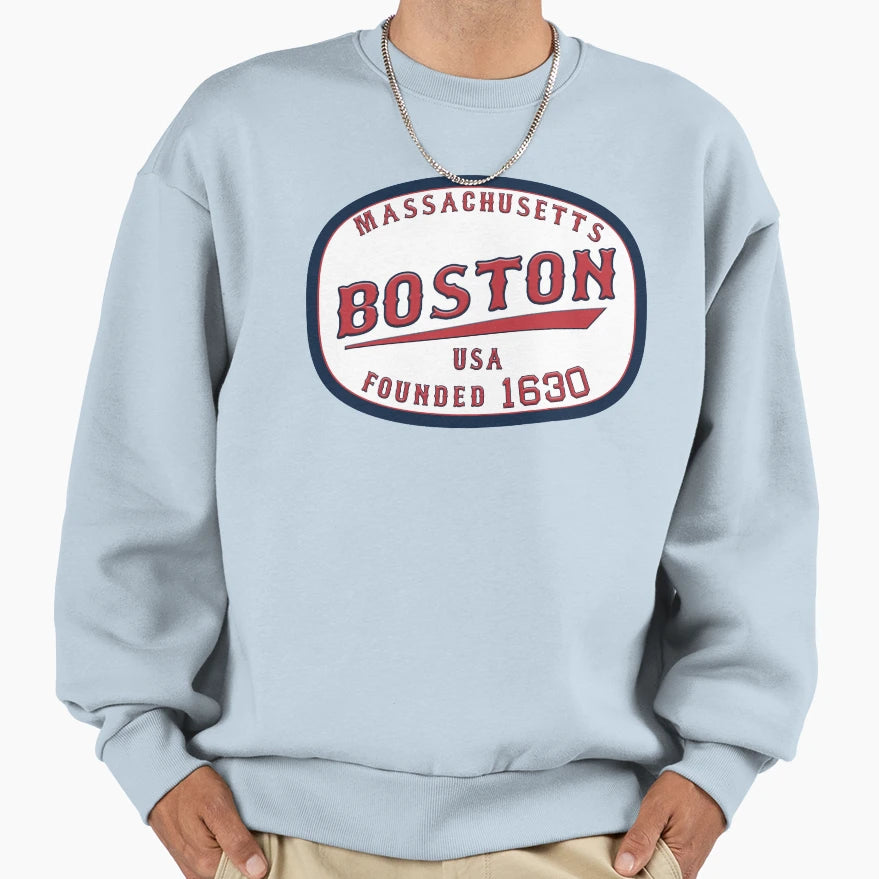 City Boston Sweatshirt - Trendy Graphic Men Women - T-Shirt, Sweatshirt, Hoodie