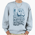 Los Angeles Lettering Art Sailor Sweatshirt - Aesthetic Graphic for Adults - T-Shirt, Sweatshirt, Hoodie