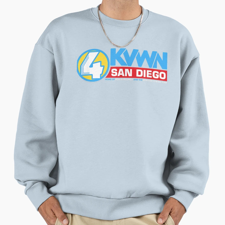 Anchorman Sweatshirt - Minimalist Print Men Women - T-Shirt, Sweatshirt, Hoodie