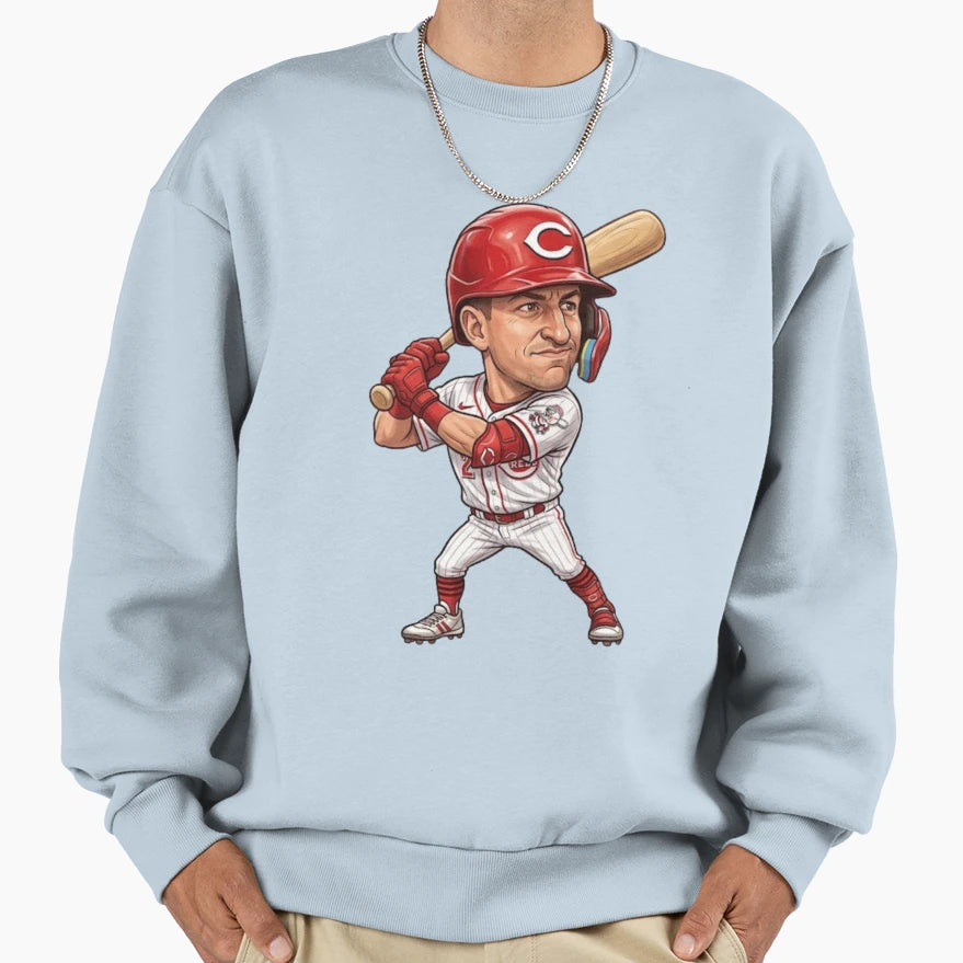 Joey Votto Reds Legend Art Batters Sweatshirt - Minimalist Print Men Women - T-Shirt, Sweatshirt, Hoodie